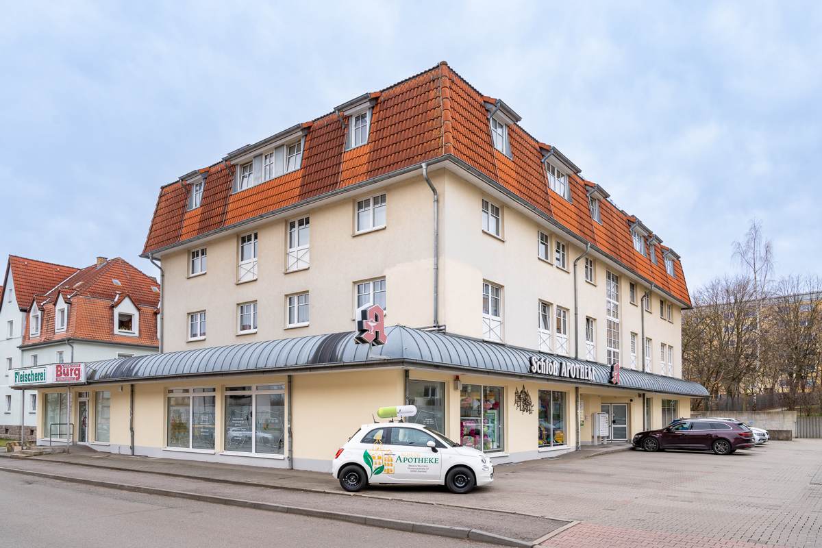 Aussenansicht der Schloß Apotheke